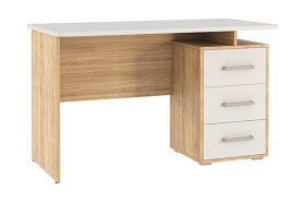 Стол компьютерный 1200 Лайт-2 дуб сонома/белый в Нефтеюганске - nefteyugansk.mebel-tymen.ru | фото