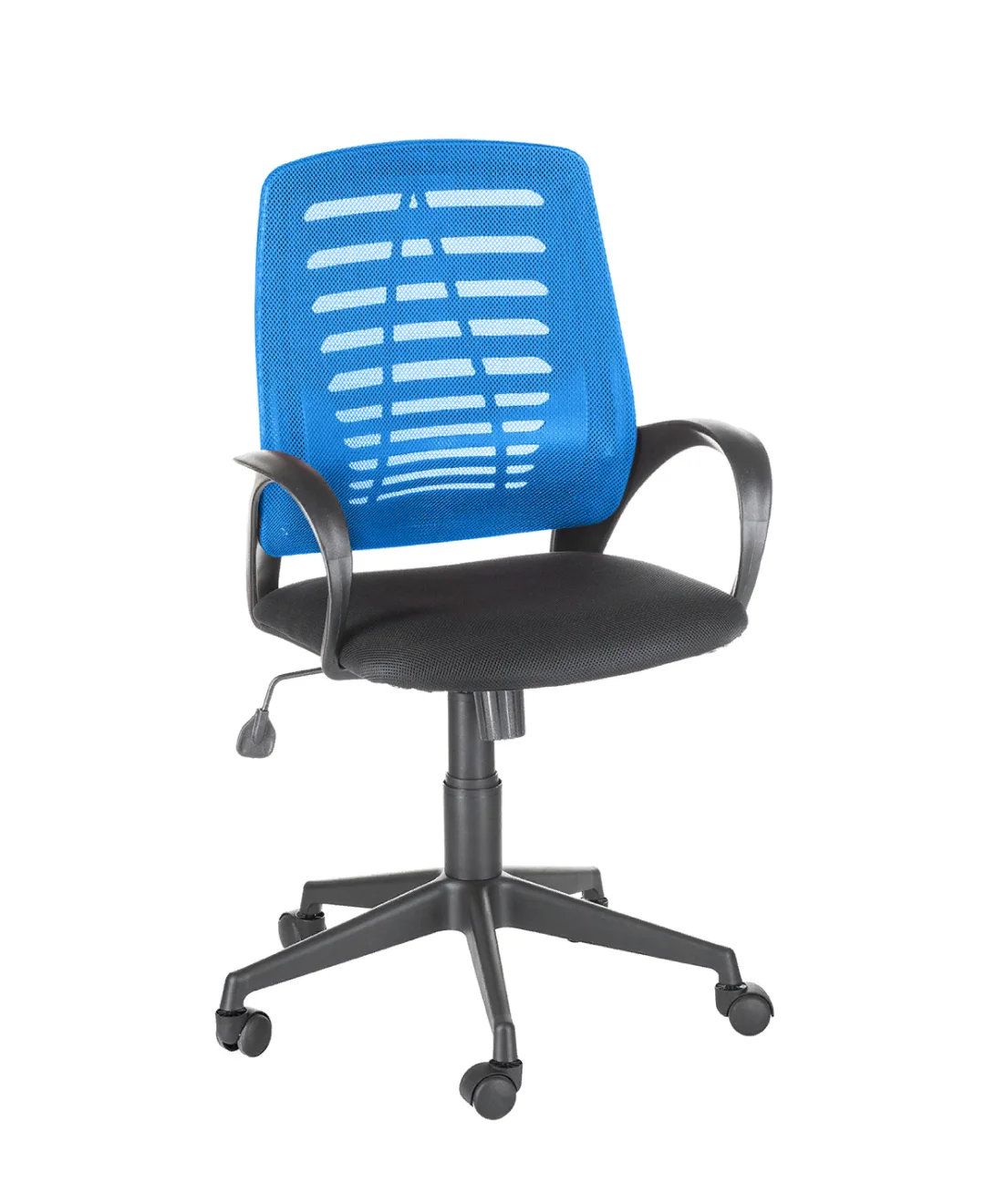 Кресло Ирис TW- синяя/TW-черн в Нефтеюганске - nefteyugansk.mebel-tymen.ru | фото