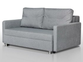 Диван Реал 140 с подлокотниками грей в Нефтеюганске - nefteyugansk.mebel-tymen.ru | фото