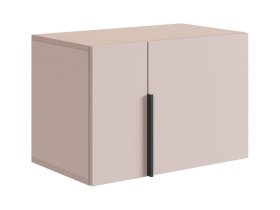 Антресоль двухдверная L600 Баско кашемир в Нефтеюганске - nefteyugansk.mebel-tymen.ru | фото