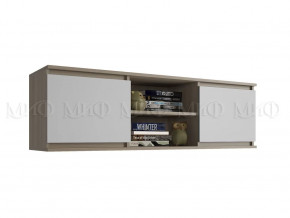 Антресоль Челси Белый глянец, дуб сонома в Нефтеюганске - nefteyugansk.mebel-tymen.ru | фото