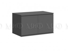 Антресоль к шкафу (900) Челси Графит в Нефтеюганске - nefteyugansk.mebel-tymen.ru | фото