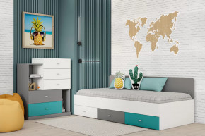 Детская Клео ОК-4, графит, миндаль, океан Диал в Нефтеюганске - nefteyugansk.mebel-tymen.ru | фото