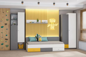 Детская Клео С-1, графит, миндаль, солнечный Диал в Нефтеюганске - nefteyugansk.mebel-tymen.ru | фото