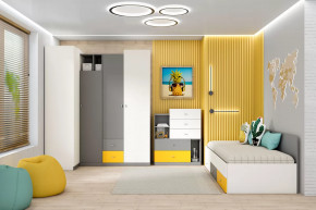 Детская Клео С-3, графит, миндаль, солнечный Диал в Нефтеюганске - nefteyugansk.mebel-tymen.ru | фото