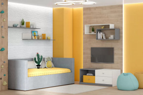 Детская Клео С-6, графит, миндаль, солнечный Диал в Нефтеюганске - nefteyugansk.mebel-tymen.ru | фото