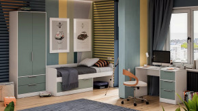 Детская «Марли» Белый, Серо-голубой в Нефтеюганске - nefteyugansk.mebel-tymen.ru | фото