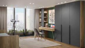 Детская «Порто» Яблоня Беллуно, Графит софт в Нефтеюганске - nefteyugansk.mebel-tymen.ru | фото