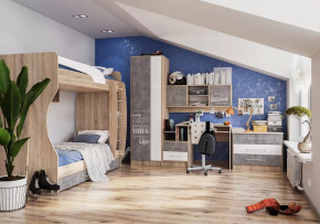 Детская спальня Колибри-Лофт в Нефтеюганске - nefteyugansk.mebel-tymen.ru | фото
