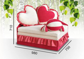 Детский Диван-Кровать Нежность в Нефтеюганске - nefteyugansk.mebel-tymen.ru | фото