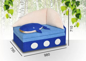 Детский Диван-Кровать Парус в Нефтеюганске - nefteyugansk.mebel-tymen.ru | фото