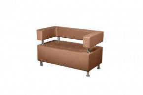 Диван 2-х местный Рейли (коричневый) в Нефтеюганске - nefteyugansk.mebel-tymen.ru | фото