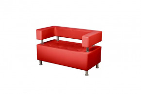 Диван 2-х местный Рейли (красный) в Нефтеюганске - nefteyugansk.mebel-tymen.ru | фото
