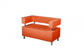 Диван 2-х местный Рейли (оранжевый) в Нефтеюганске - nefteyugansk.mebel-tymen.ru | фото