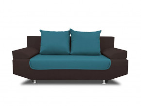 Диван Анютка Neo Chocolate-Neo Azure кат. 1 в Нефтеюганске - nefteyugansk.mebel-tymen.ru | фото