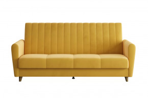 Диван-кровать Монако Модель 002 Велюр Ультра Мустард в Нефтеюганске - nefteyugansk.mebel-tymen.ru | фото