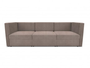 Диван модульный прямой Бергамо три секции Savana Plus Mocca кат. 1 в Нефтеюганске - nefteyugansk.mebel-tymen.ru | фото