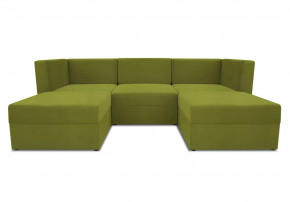 Диван модульный угловой Бергамо пять секций Dream Apple кат. 3 в Нефтеюганске - nefteyugansk.mebel-tymen.ru | фото