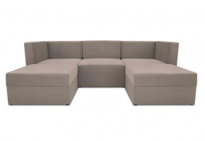 Диван модульный угловой Бергамо пять секций Dream beige кат. 3 в Нефтеюганске - nefteyugansk.mebel-tymen.ru | фото