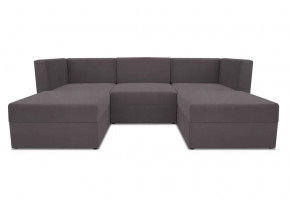 Диван модульный угловой Бергамо пять секций Dream Grey кат. 3 в Нефтеюганске - nefteyugansk.mebel-tymen.ru | фото