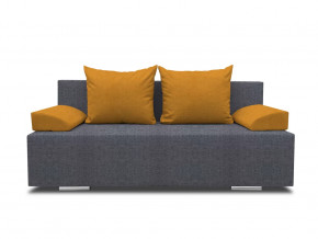 Диван Оксфорд Savana Plus Grafit-Savana Plus Yellow кат. 1 в Нефтеюганске - nefteyugansk.mebel-tymen.ru | фото