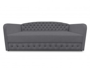 Диван-софа Гарвард-2 с каретной стяжкой Bingo Grafit кат.1 в Нефтеюганске - nefteyugansk.mebel-tymen.ru | фото