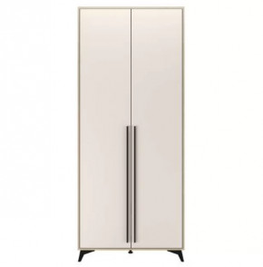 ЕВА Шкаф 920 2С (ш920*г507*в2200мм), Сатин в Нефтеюганске - nefteyugansk.mebel-tymen.ru | фото