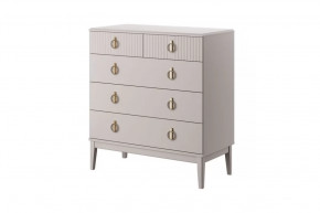 Фарго Комод 5 ящиков Льняной в Нефтеюганске - nefteyugansk.mebel-tymen.ru | фото