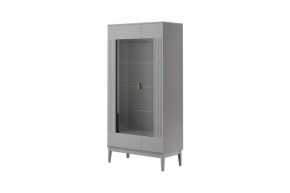 Фарго Шкаф витрина ШР-2 Антрацит в Нефтеюганске - nefteyugansk.mebel-tymen.ru | фото