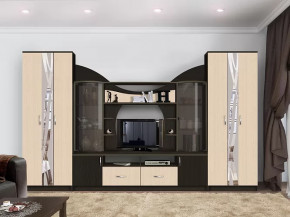 Гостиная Аллегро, вариант 5, венге Linum/дуб белфорт в Нефтеюганске - nefteyugansk.mebel-tymen.ru | фото