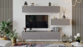 Гостиная «Глосс» №6 Баттл Рок, Бежевый в Нефтеюганске - nefteyugansk.mebel-tymen.ru | фото