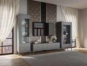 Гостиная модульная Фарго антрацит в Нефтеюганске - nefteyugansk.mebel-tymen.ru | фото