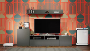 Гостиная «Сильвия» Серый в Нефтеюганске - nefteyugansk.mebel-tymen.ru | фото