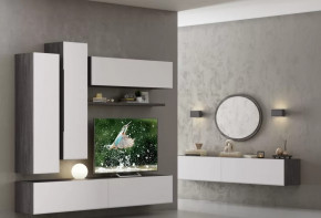 Гостиная Уна Лофт Композиция №8 в Нефтеюганске - nefteyugansk.mebel-tymen.ru | фото