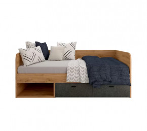 GRACE кровать LOZ90 (Дуб наварра/Графит) в Нефтеюганске - nefteyugansk.mebel-tymen.ru | фото