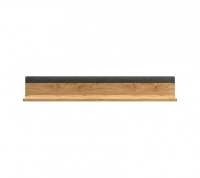 GRACE полка POL140 (Дуб наварра/Графит) в Нефтеюганске - nefteyugansk.mebel-tymen.ru | фото