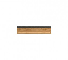 GRACE полка POL98 (Дуб наварра/Графит) в Нефтеюганске - nefteyugansk.mebel-tymen.ru | фото