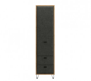 GRACE шкаф REG1D2S (Дуб наварра/Графит) в Нефтеюганске - nefteyugansk.mebel-tymen.ru | фото