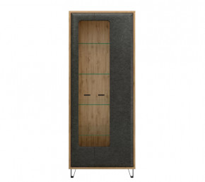 GRACE шкаф REG2W (Дуб наварра/Графит) в Нефтеюганске - nefteyugansk.mebel-tymen.ru | фото