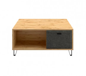 GRACE стол журнальный LAW2D (Дуб наварра/Графит) в Нефтеюганске - nefteyugansk.mebel-tymen.ru | фото