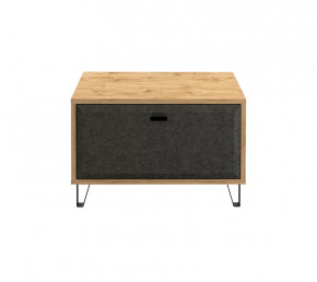 GRACE тумба KOM1K (Дуб наварра/Графит) в Нефтеюганске - nefteyugansk.mebel-tymen.ru | фото