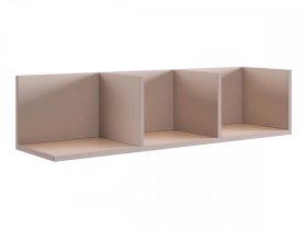 Полка навесная 2 Рич кашемир в Нефтеюганске - nefteyugansk.mebel-tymen.ru | фото