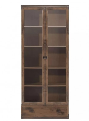 ИНДИАНА шкаф-витрина JWIT 2d1s (Дуб саттер) в Нефтеюганске - nefteyugansk.mebel-tymen.ru | фото