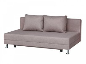 Диван Комфорт Лайт без подлокотников 2 подушки латте в Нефтеюганске - nefteyugansk.mebel-tymen.ru | фото