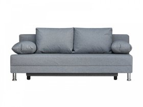 Диван Комфорт без подлокотников 4 подушки грей в Нефтеюганске - nefteyugansk.mebel-tymen.ru | фото