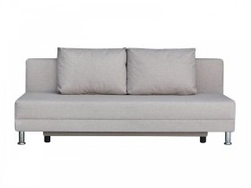 Диван Комфорт Лайт без подлокотников 2 подушки кэмел в Нефтеюганске - nefteyugansk.mebel-tymen.ru | фото