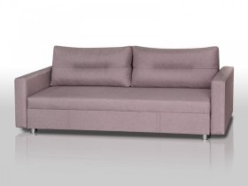 Диван Комфорт с прямыми подлокотниками латте в Нефтеюганске - nefteyugansk.mebel-tymen.ru | фото