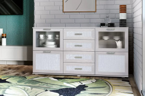 Комод №7 Экокожа Зарон в Нефтеюганске - nefteyugansk.mebel-tymen.ru | фото