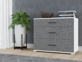 Комод Victor Белый-бетон в Нефтеюганске - nefteyugansk.mebel-tymen.ru | фото