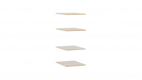 Комплект полок Яблоня Беллуно в Нефтеюганске - nefteyugansk.mebel-tymen.ru | фото